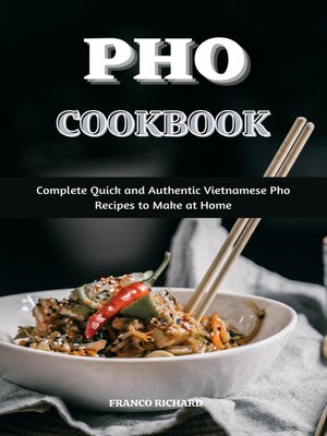 cover image of Pho Cookbook